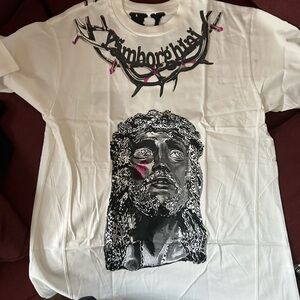 VLONE YAMSDAY Jesus Piece White size large
